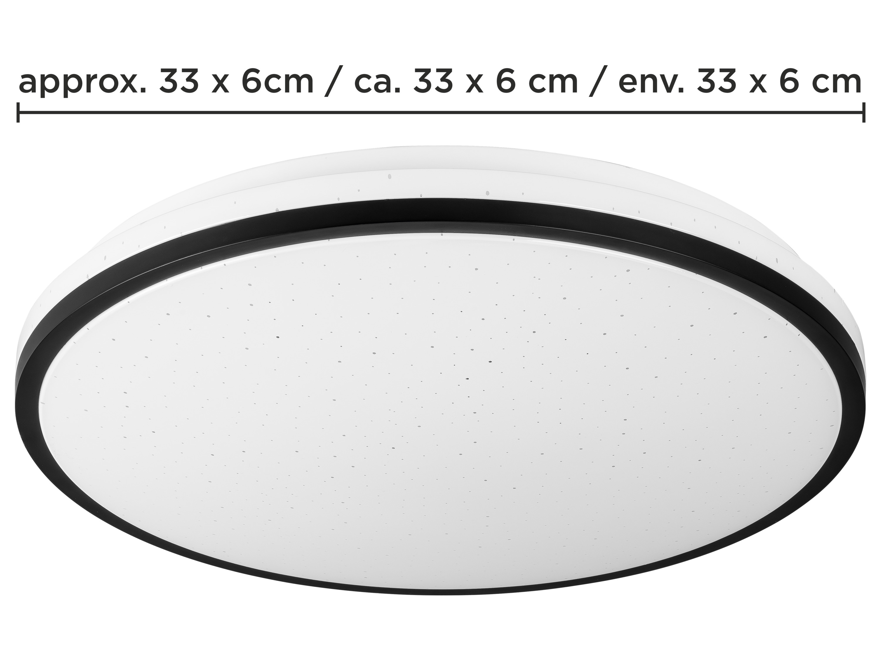 Thumbnail - LIVARNO® Deckenleuchte Sternenhimmel LED  mit RGB 33cm (Schwarz)