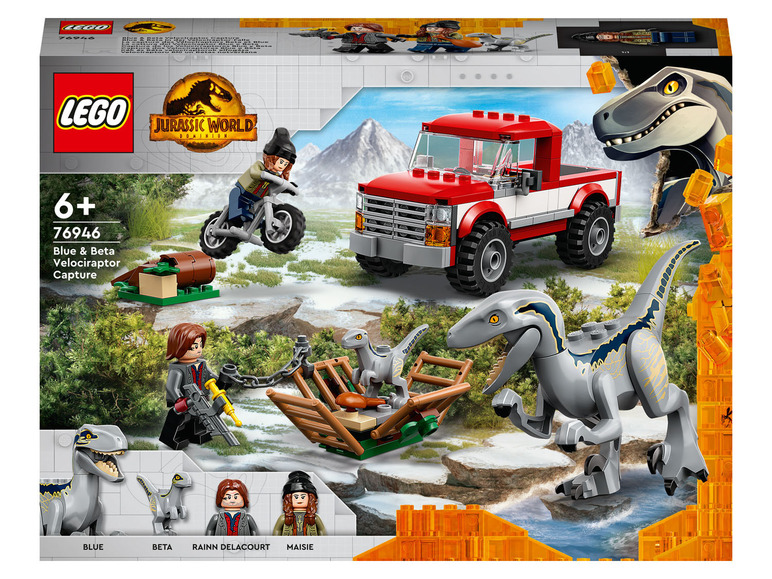 Gehe zu Vollbildansicht: LEGO® Jurassic World™ 76946 »Blue und Beta in der Velociraptor-Falle« - Bild 1