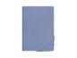 Blaues Spannbettlaken