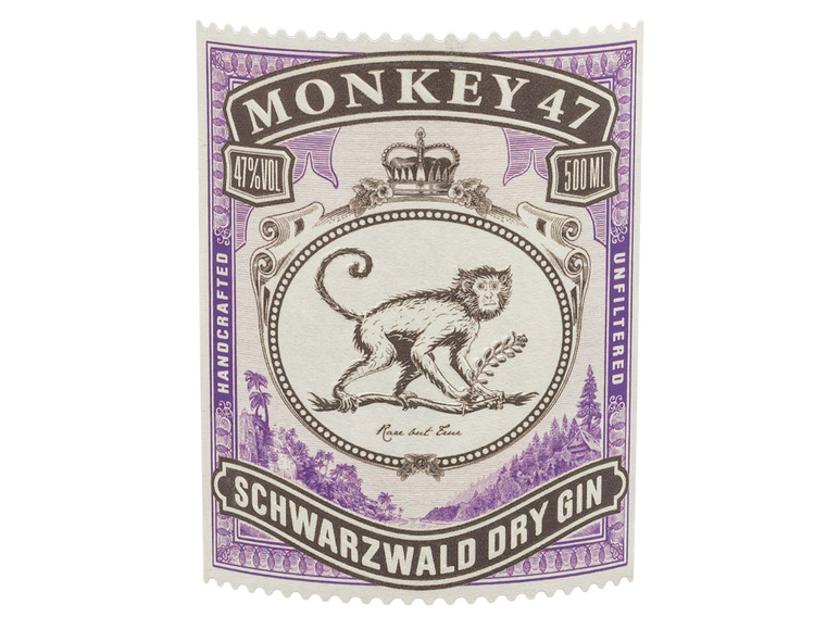 Dry 47% Gin Schwarzwald Vol 47 Monkey
