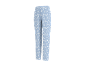 Hellblaue Pyjamahose mit Mond- und Sterne-Muster