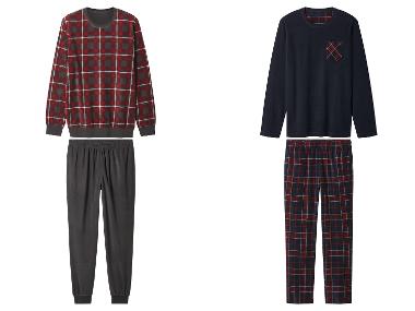 esmara Men Herren Fleece-Pyjama