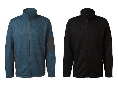 CRIVIT Herren Strickfleecejacke