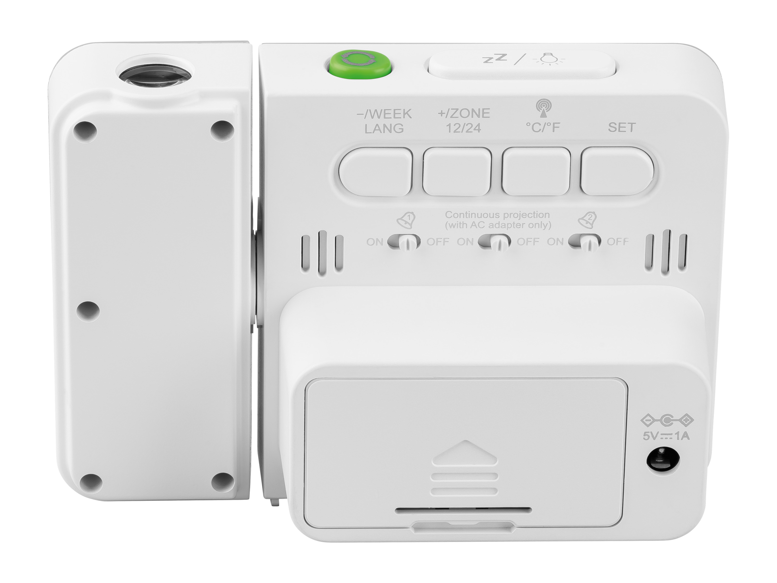 Thumbnail - LIVARNO® Digitaler Funk-Projektionswecker (Weiß)