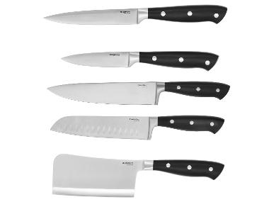 SILVERCREST® Premium-Küchenmesser-Set / Premium-Kochmesser / Premium-Santoku-Messer / Premium-Hackmesser