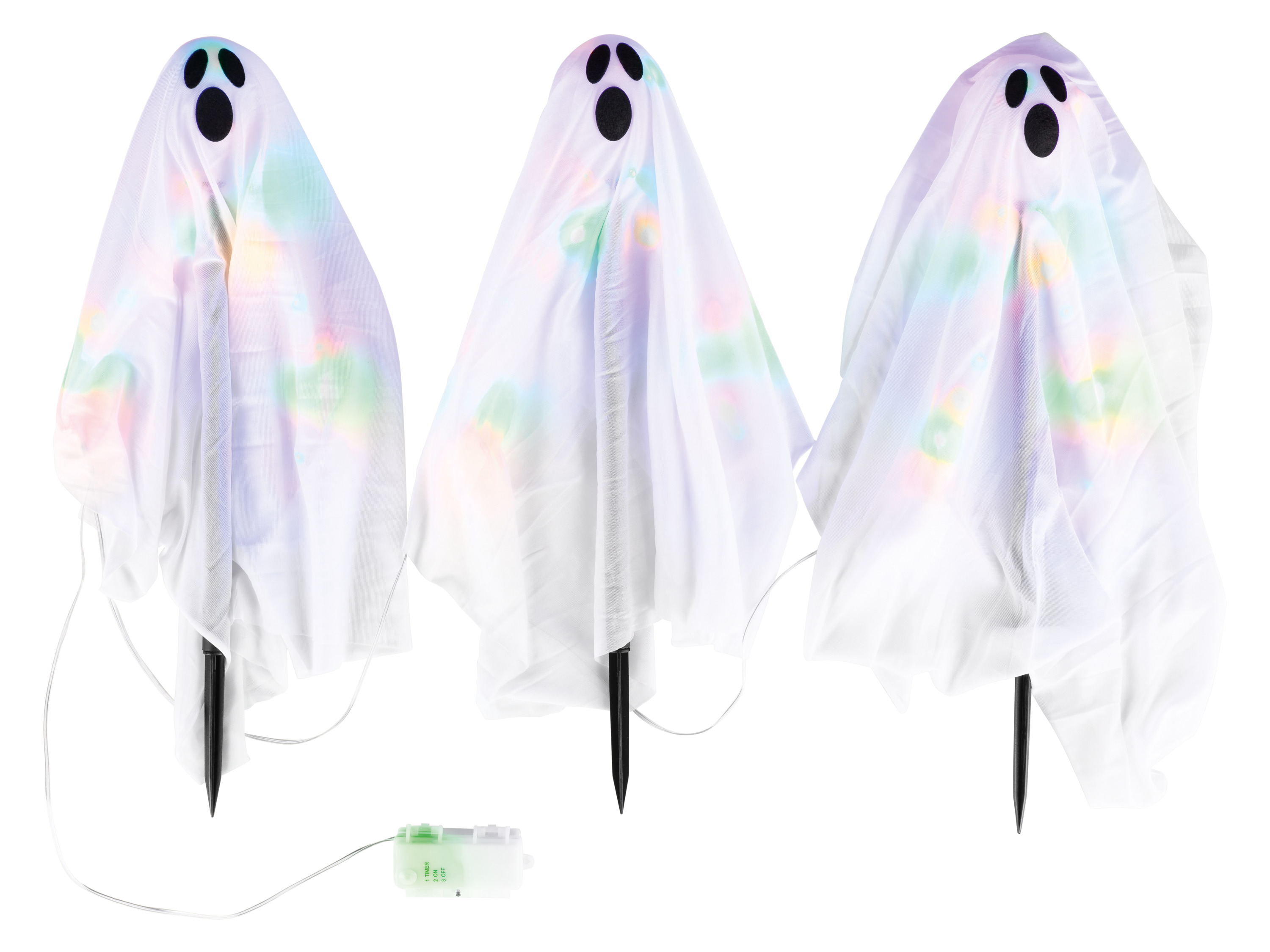 Thumbnail - LIVARNO home Halloween-LED-Gartenspieße (Geist)