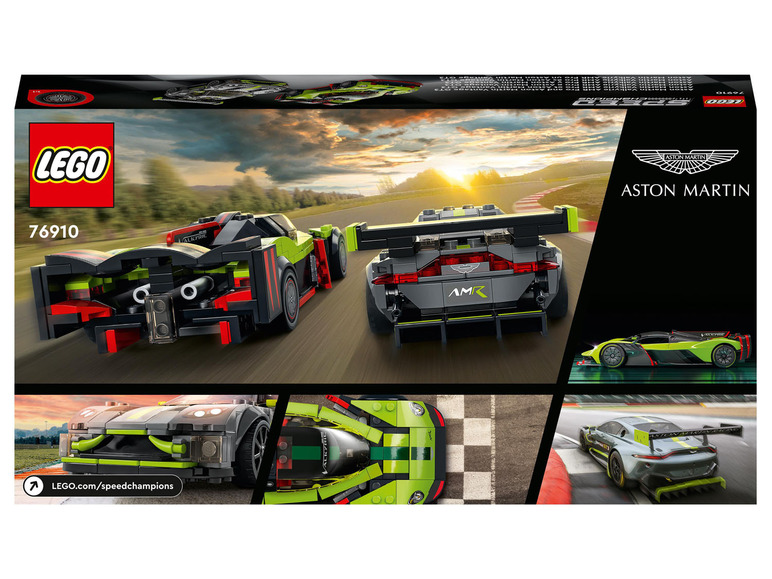 Gehe zu Vollbildansicht: LEGO® Speed Champions 76910 »Aston Martin Valkyrie AMR Pro und Aston Martin Vantage GT3« - Bild 7
