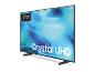 Schwarzer Crystal UHD Fernseher mit der Aufschrift „Made for Germany“
