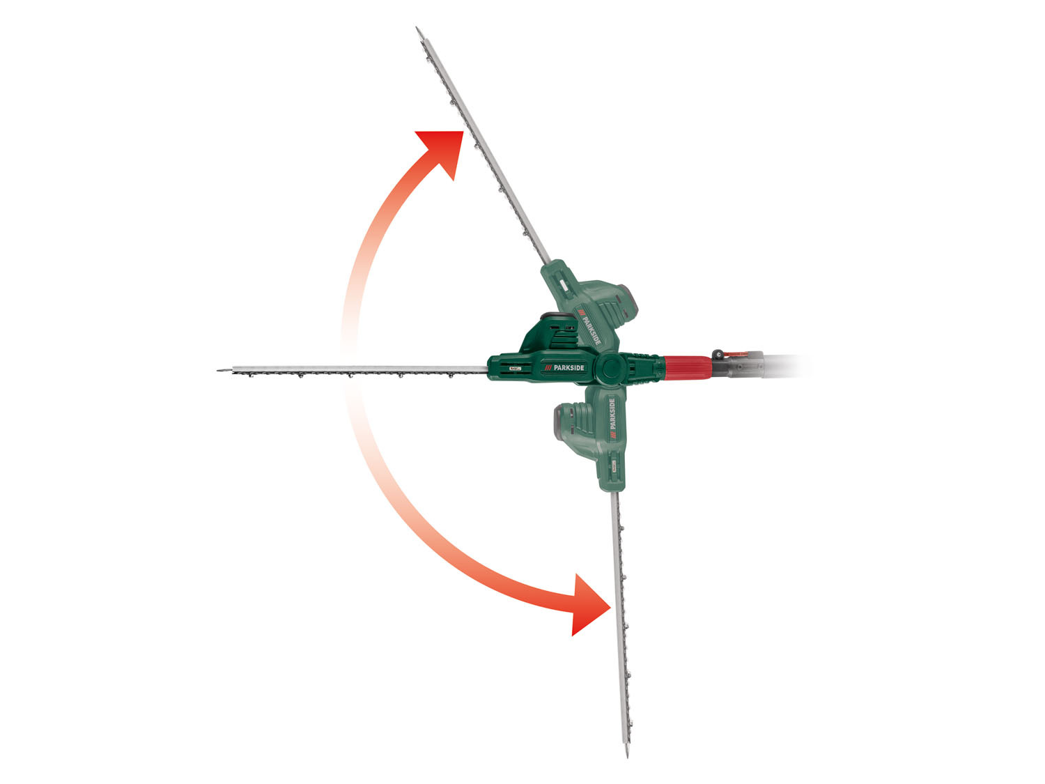 PARKSIDE® 20 V Akku-Teleskop-Heckenschere »PTHSA 20-Li…