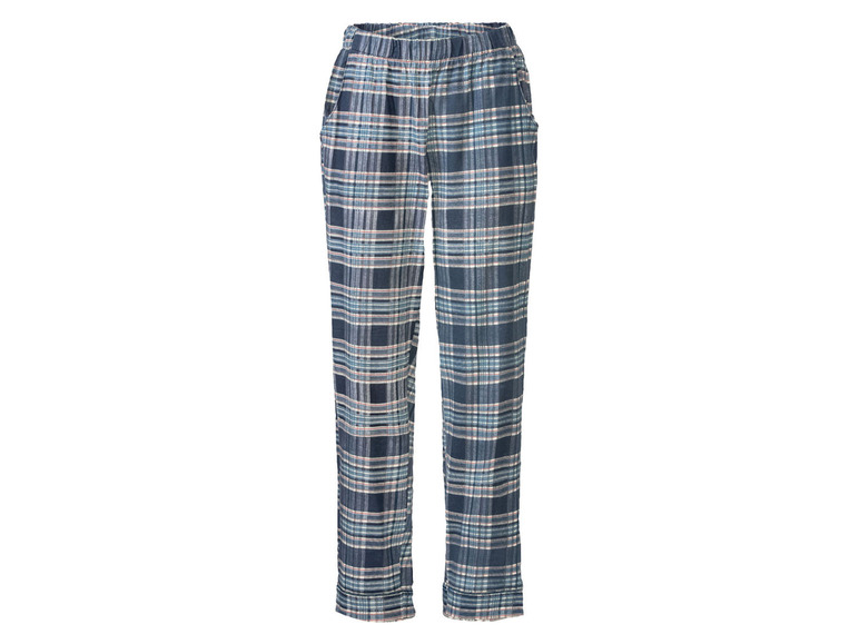 Gehe zu Vollbildansicht: esmara Damen Pyjama aus weicher, wärmender Flanell-Qualität - Bild 5