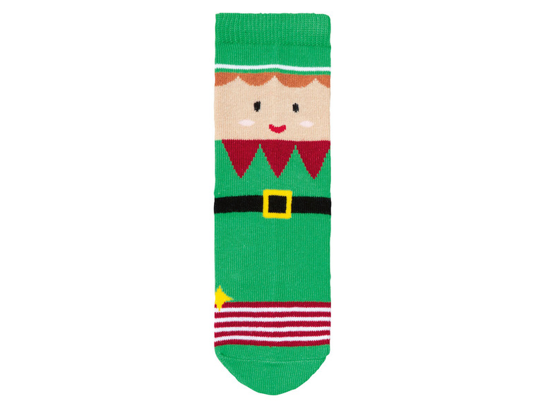 Gehe zu Vollbildansicht: pepperts Kleinkider/Kinder Socken, 5 Paar, mit Weihnachtsmotiv - Bild 10