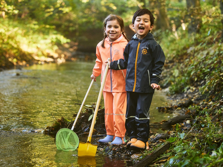 Gehe zu Vollbildansicht: lupilu® Kleinkinder Matsch- und Buddeljacke mit Kapuze - Bild 15