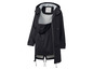 Schwarze Parka mit integriertem Tragetuch von We Love Parka.