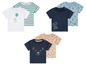 Baby-T-Shirts mit Bären-, Maus- und Streifenprint.