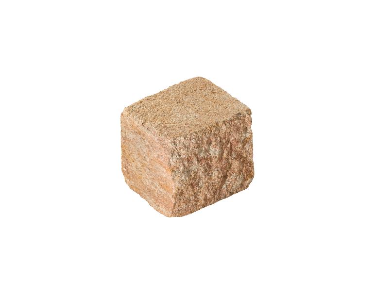 Beige-rosa Sandsteinpflasterstein für die Landschaftsgestaltung.