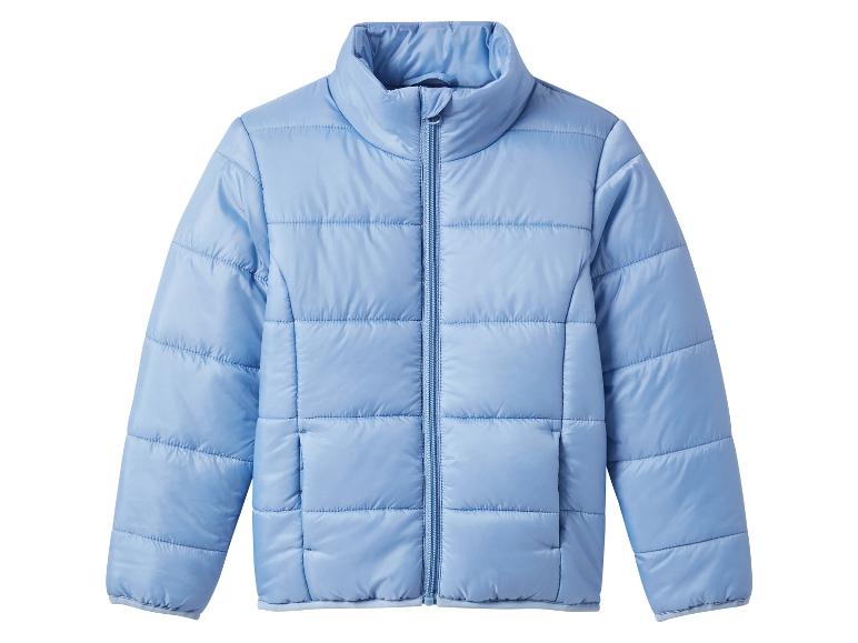 Blaue Kinder-Steppjacke.
