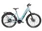 Hellblaues Zündapp E-Bike mit Kenda Khan Reifen und Riemenantrieb.