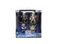 Ein Viererpack Star Wars: The Mandalorian und Grogu Figuren, inklusive Mandalorianer und Grogu.