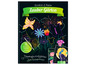 Scratch-Art-Buch mit Blumen, Schmetterlingen und einem Pfau.