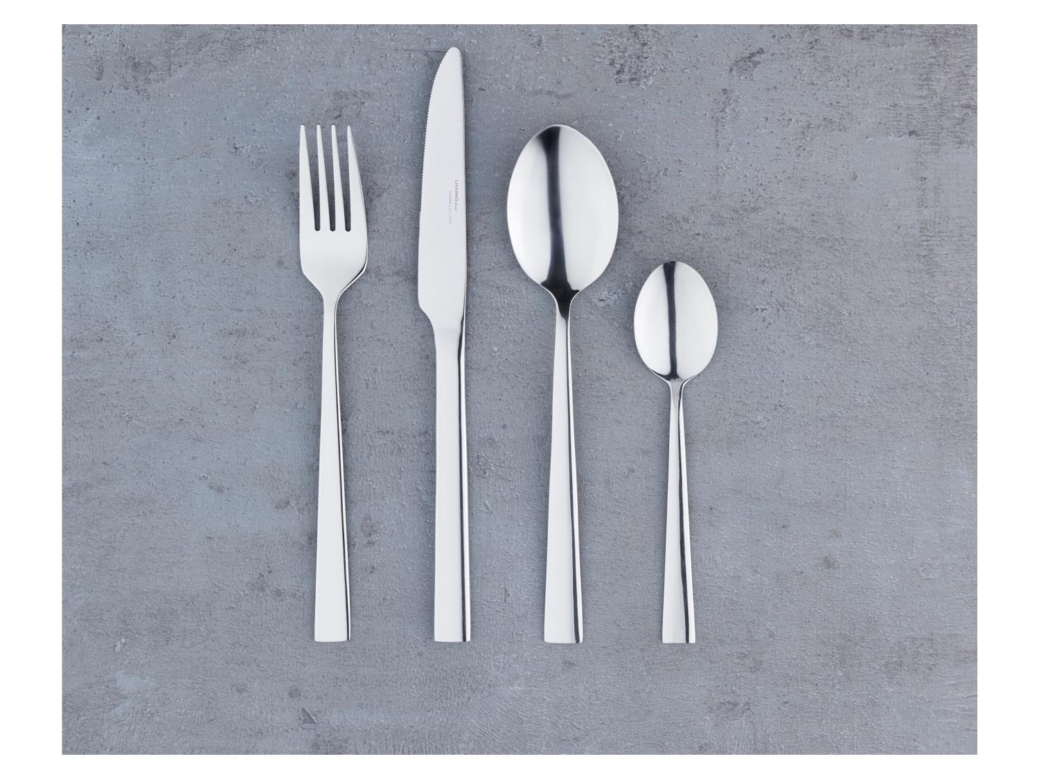 Edelstahl-Besteck-Set 24-teilig online kaufen | LIDL