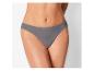 Ein grauer Bikini-Slip.