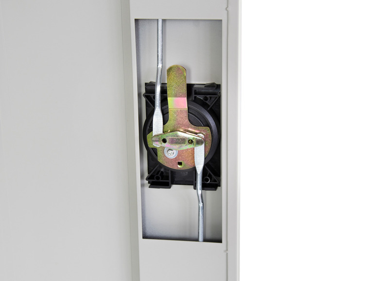 Metallschrank mit Sicherheits-Zylinderschloss