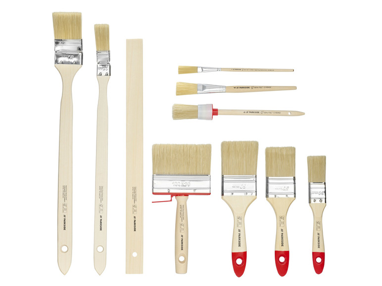 Gehe zu Vollbildansicht: PARKSIDE® Maler-Pinsel-Set, 10-teilig - Bild 2