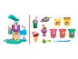 Play-Doh Eiscreme-Spielset mit verschiedenen Play-Doh Farben und Zubehör.