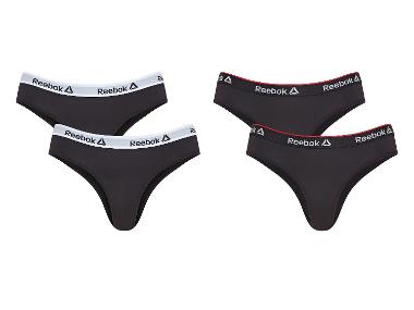 Reebok - Damen Slips, 2 Stück, feuchtigkeitsableitend