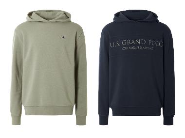 LIVERGY® x Grand Polo Herren Sweathoodie mit Baumwolle