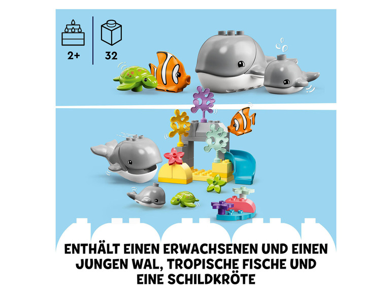 Gehe zu Vollbildansicht: LEGO® DUPLO® 10972 »Wilde Tiere des Ozeans« - Bild 6