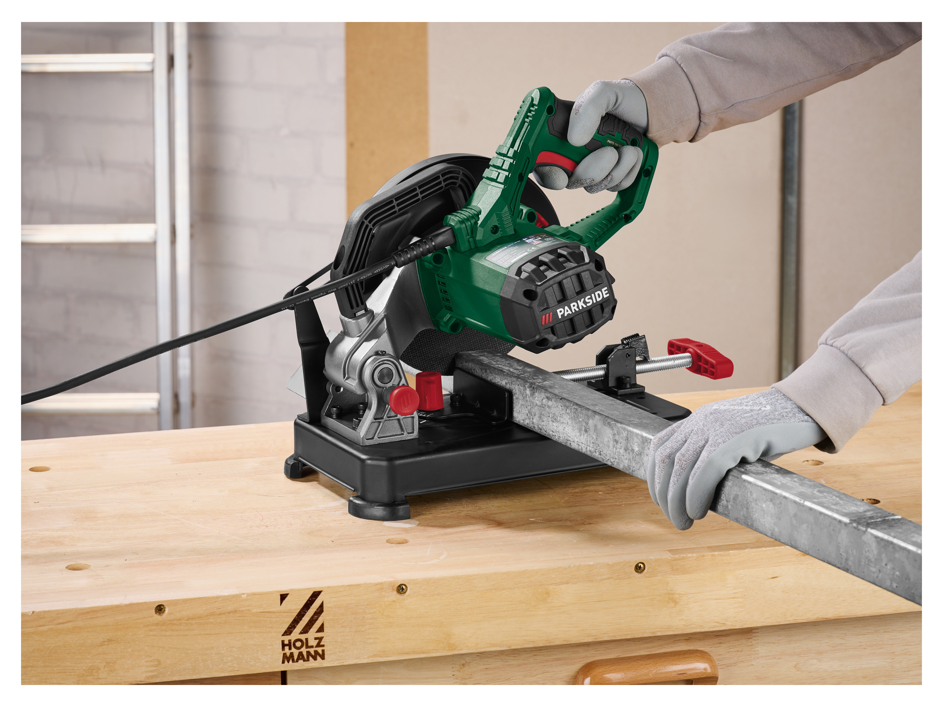 PARKSIDE® Metall-Trennschleifer »PMTS 180 B2« – Bild 2 von 4