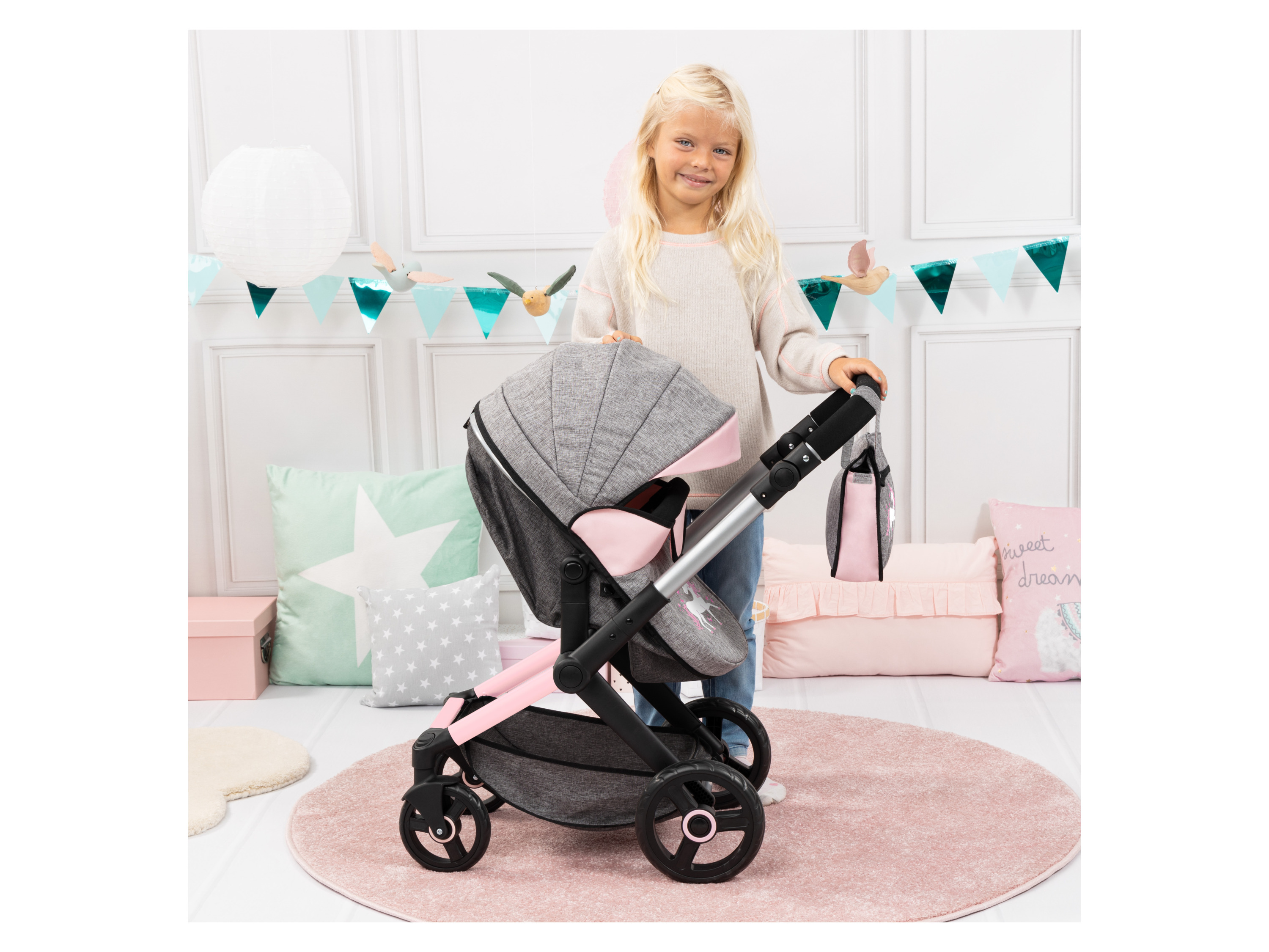 Thumbnail - Bayer Design Kombi-Puppenwagen-Set »Xeo«