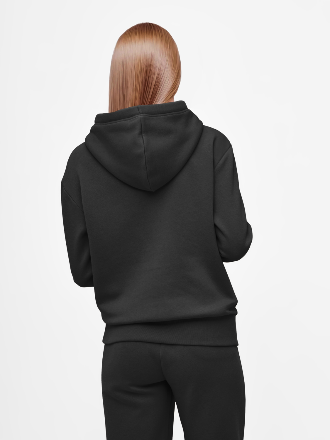 Thumbnail - BENCH Damen Sweathoodie/Sweatjacke (schwarz (Kapuzenpullover), S)