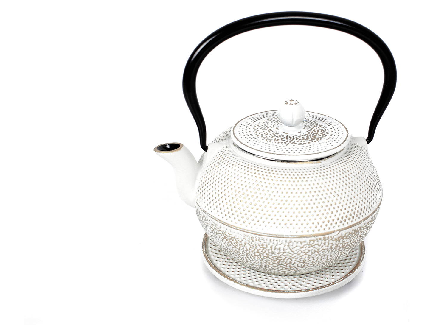 Thumbnail - ECHTWERK Teeservice aus Gusseisen (Creme, 1,1L)