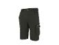 Schwarze Parkside Arbeitsshorts mit Cargotaschen