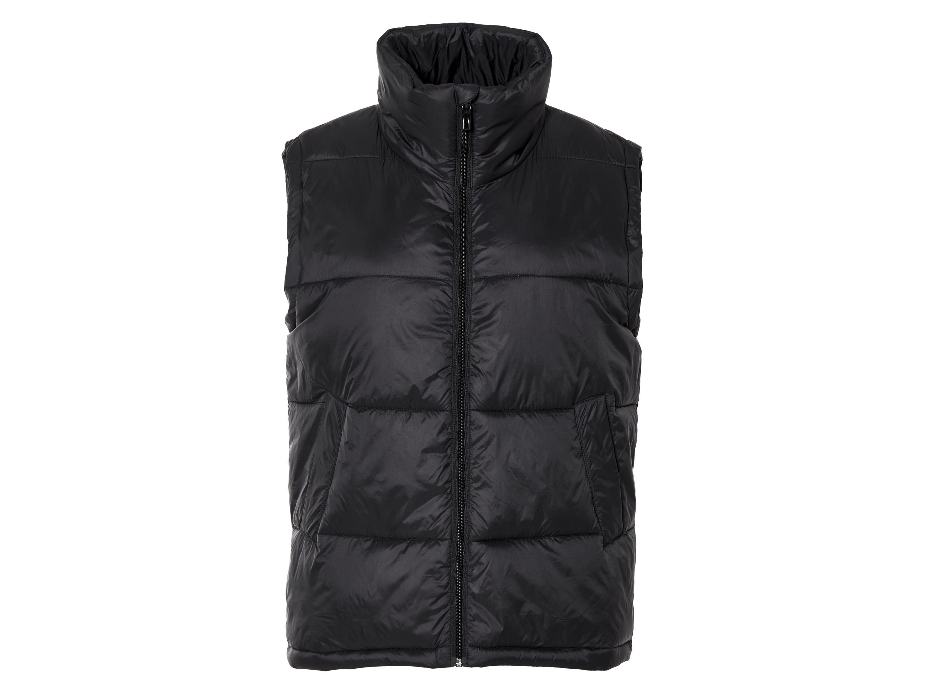 ESMARA® Damen Steppweste, wasserabweisendes Obermaterial (schwarz, L(44/46))