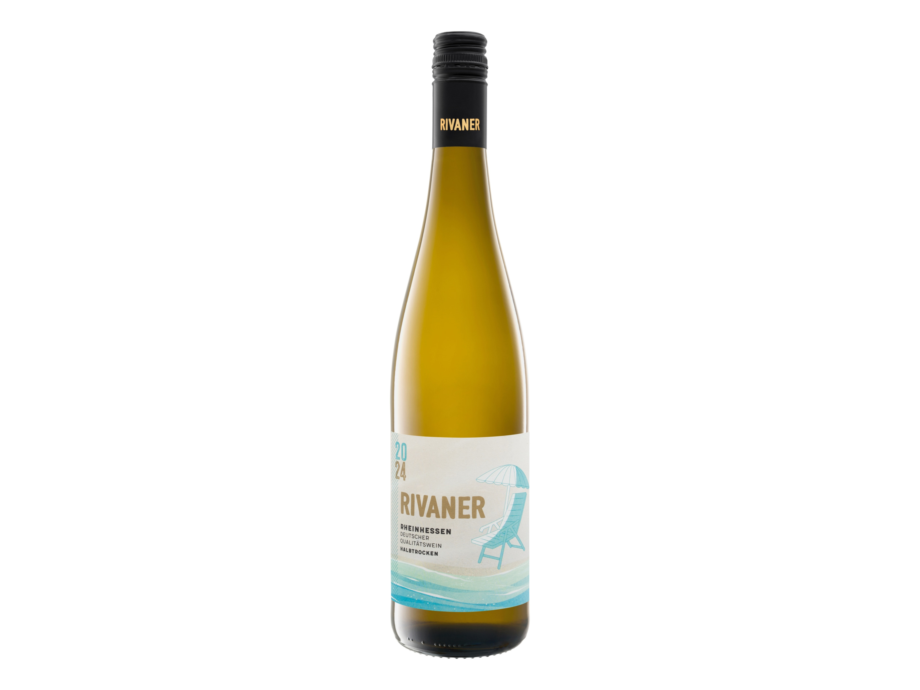Lidl Wein-Angebot - Rivaner Rheinhessen QbA halbtrocken, Weißwein 2024