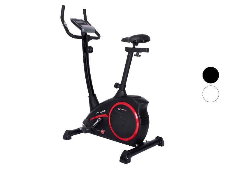 AL1000 Heimtrainer in Schwarz-Rot-Design.