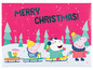 Peppa Pig Weihnachts-Adventskalender mit Winter-Motiv.