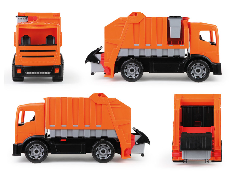 Gehe zu Vollbildansicht: LENA GIGA TRUCKS Müllwagen, mit Stahlachsen und Hebemechanismus - Bild 2