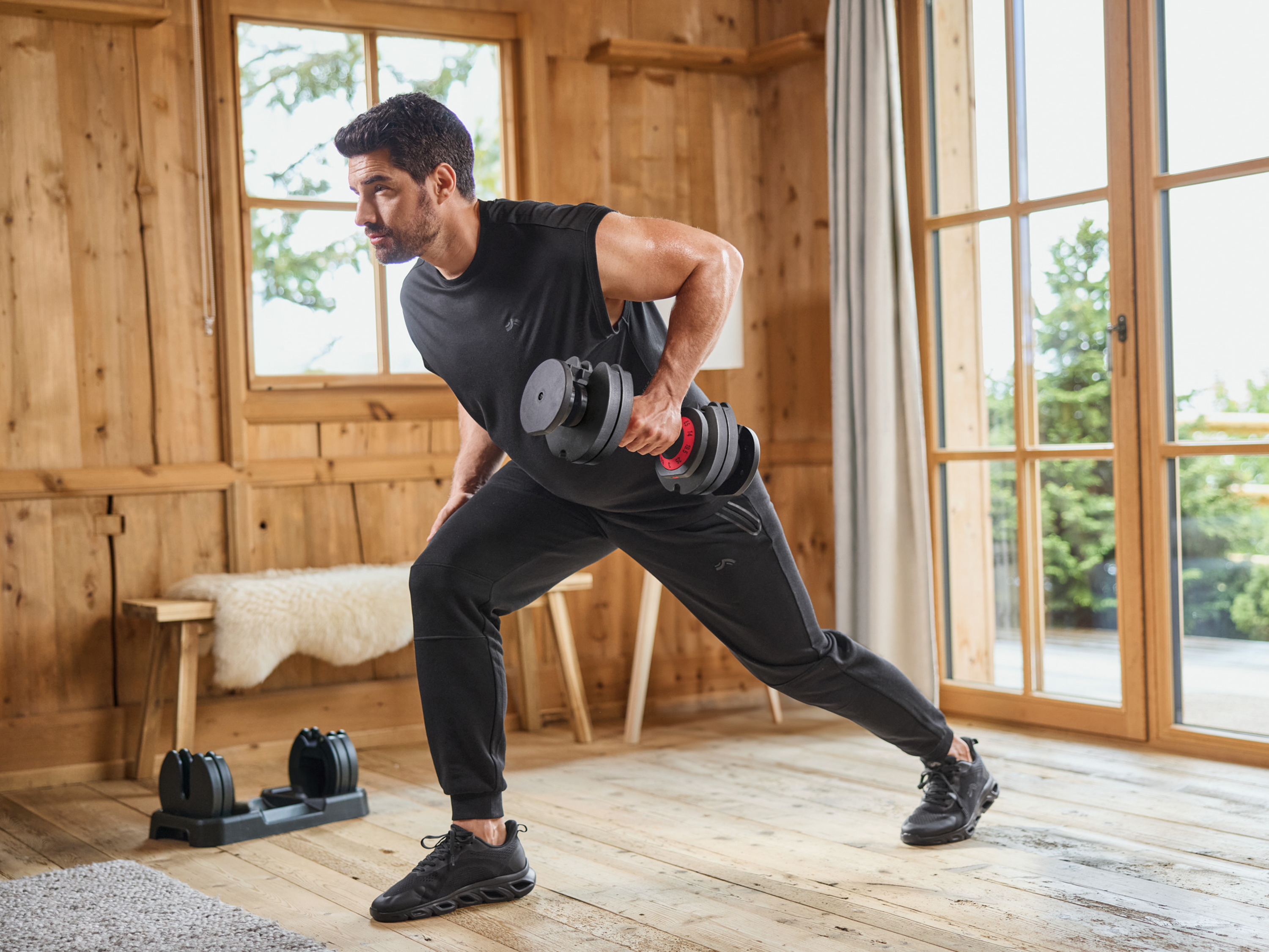 Thumbnail - CRIVIT Herren Sweathose (Schwarz, S (44/46))