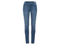 Dunkelblaue Skinny Jeans für Damen.