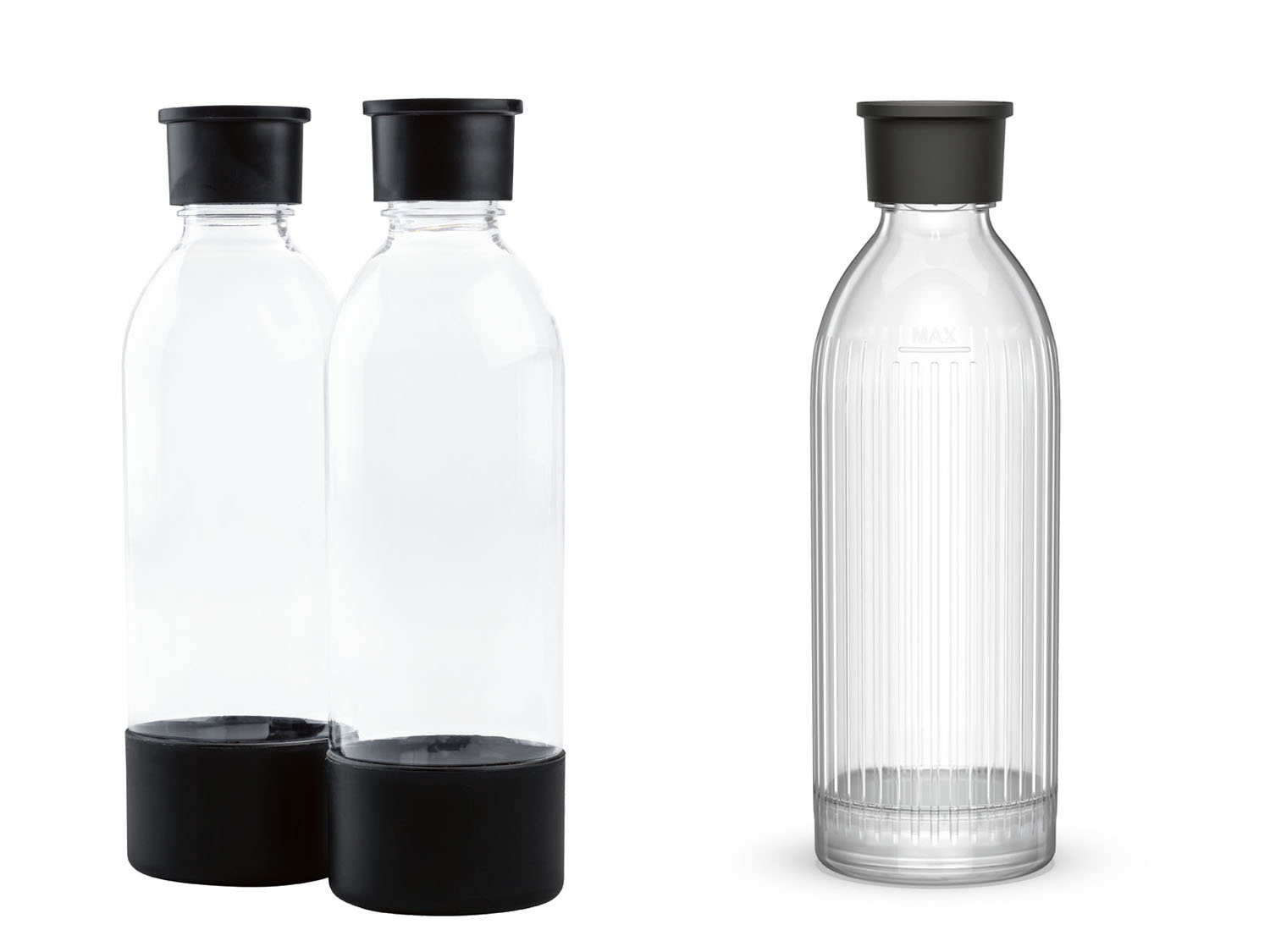 SILVERCREST® KITCHEN TOOLS Ersatzflaschen für Twin Sprudler, von SodaWorld