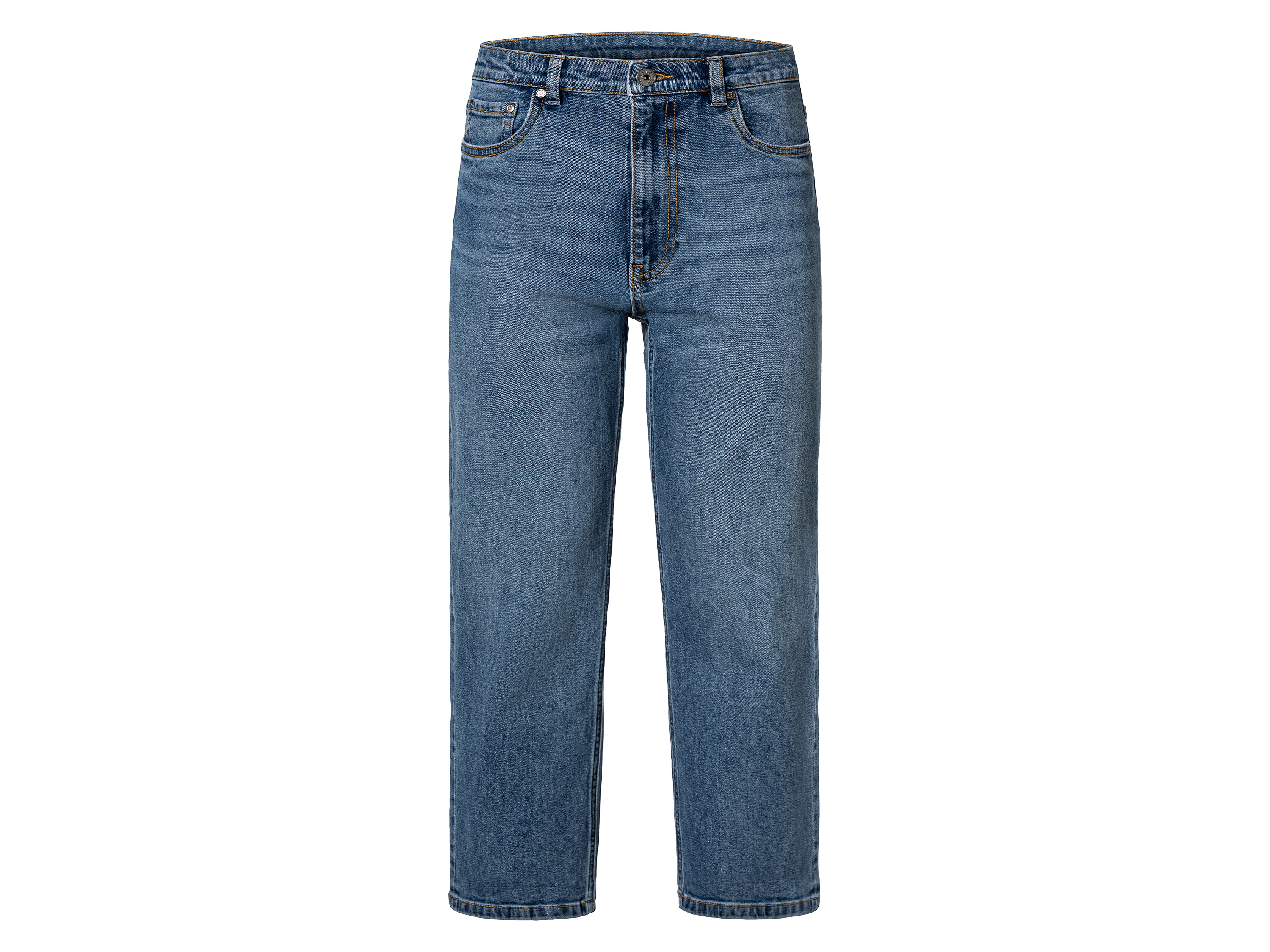 esmara® Damen Jeans Straight Fit (Mittelblau, 38) | 04334036053935