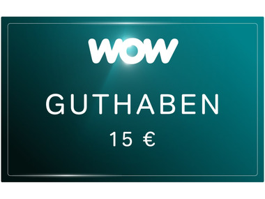 WOW Streaming Guthabenkarte 15€
