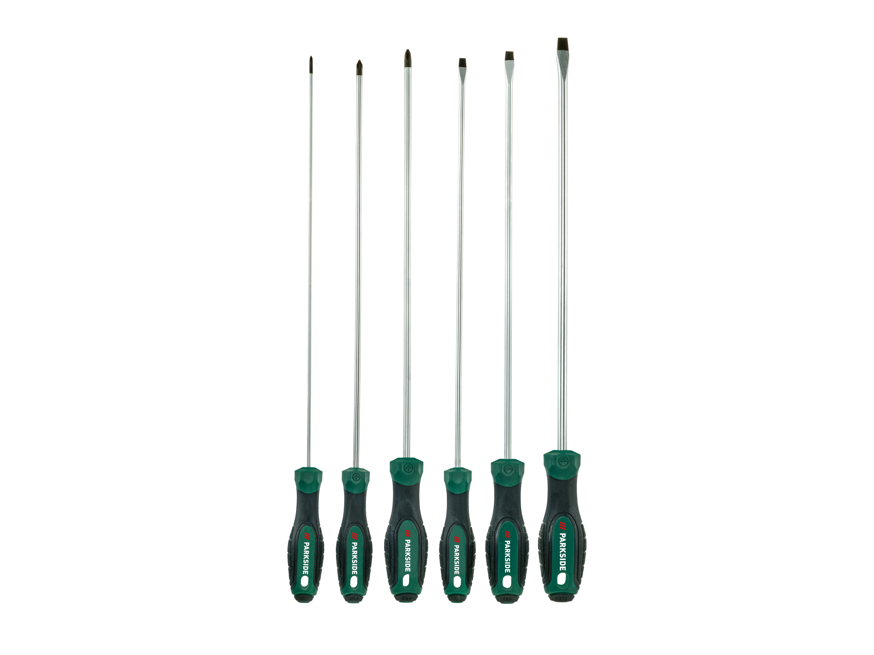 PARKSIDE® Schraubendreher-Set (Schraubendreher-Set lang 6-tlg)