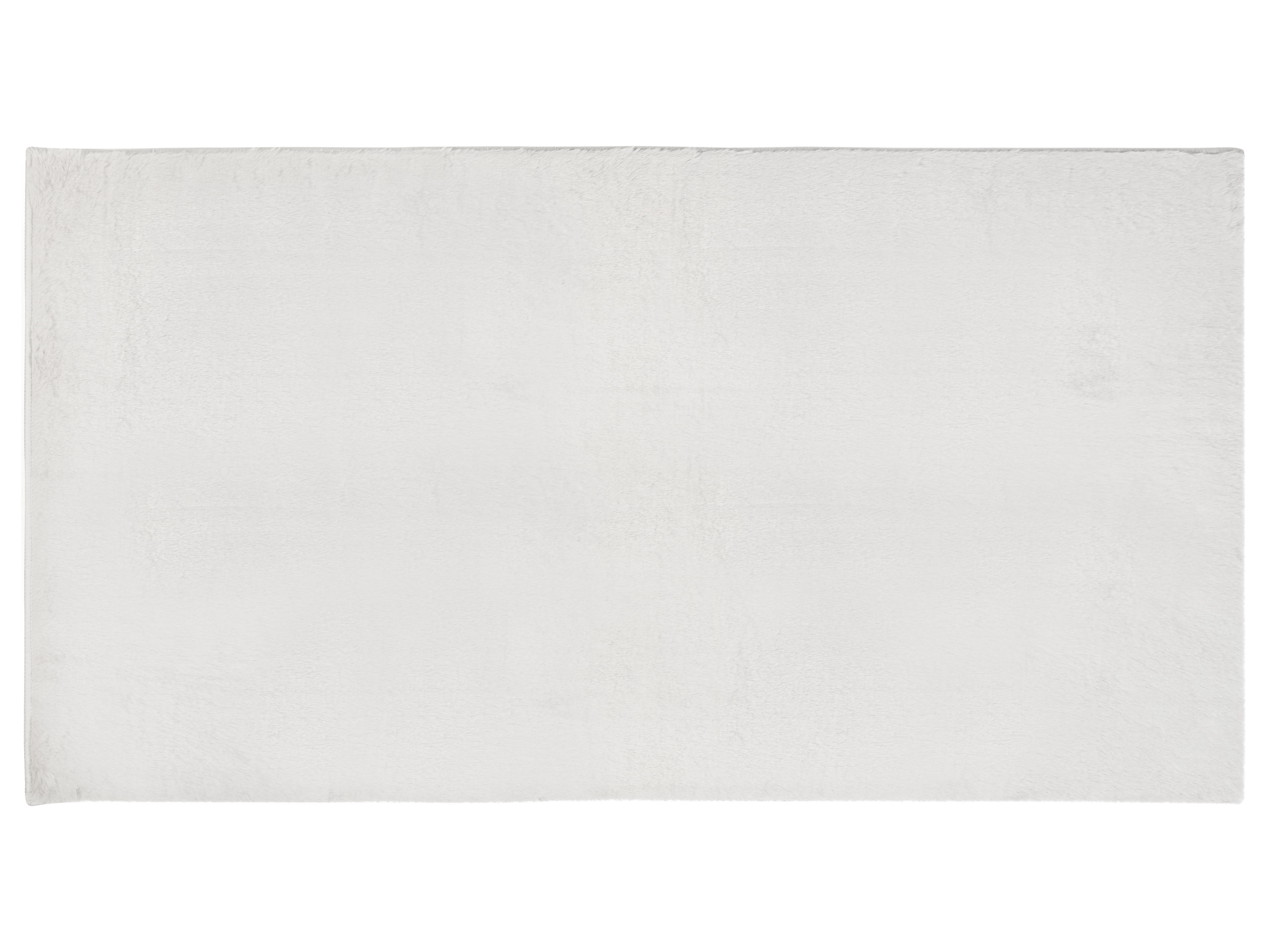 Thumbnail - LIVARNO home Teppich Felloptik 80x150cm (Hellgrau)