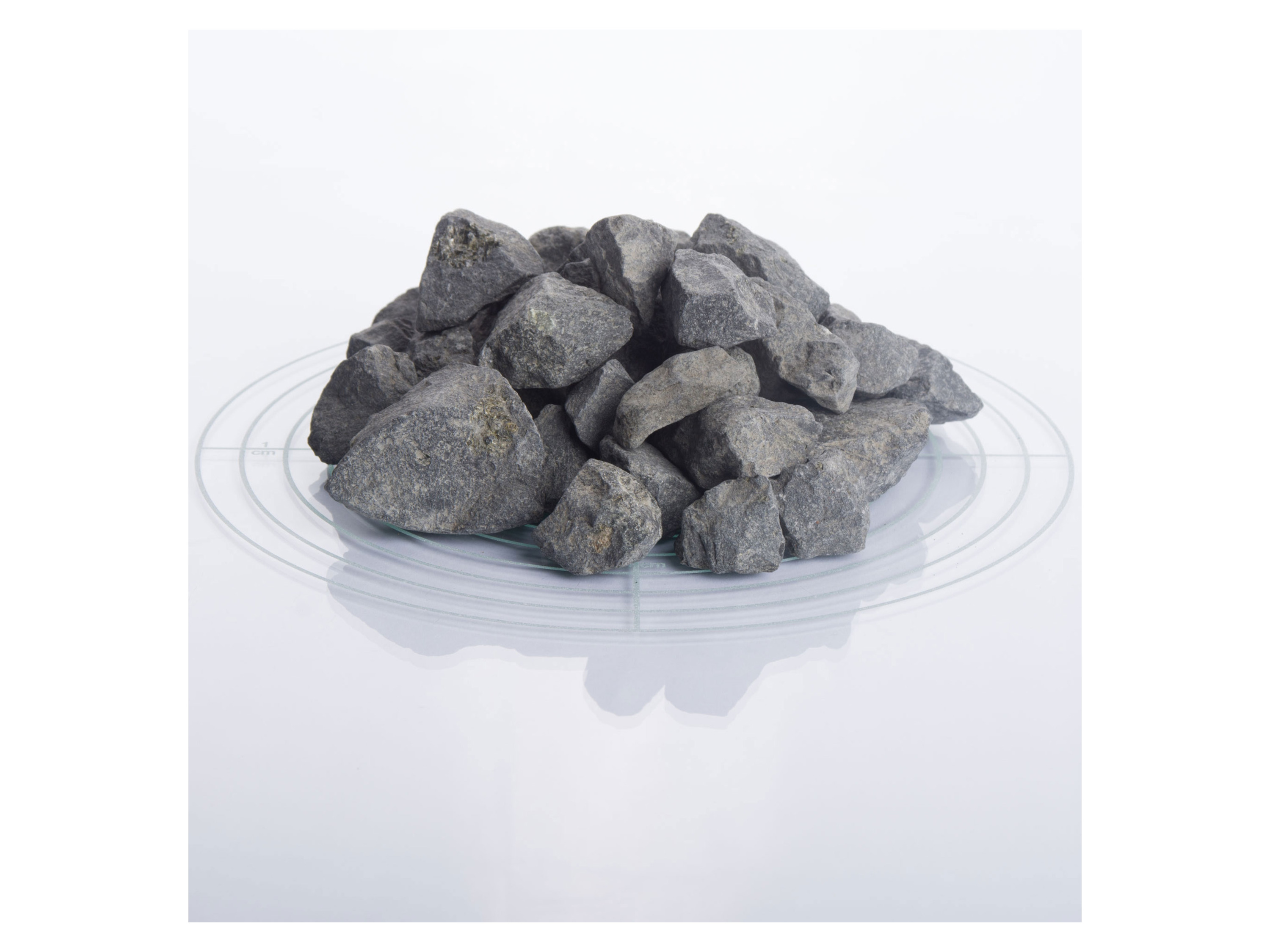 SCHICKER MINERAL Basalt Ziersplitt (16-32 mm, 1000 kg BigBag, Anthrazit) – Bild 2 von 3