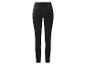 Schwarze Damen-Leggings mit breitem Gummibund